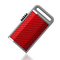  - A-DATA S701 Sporty 4GB red USB2.0 