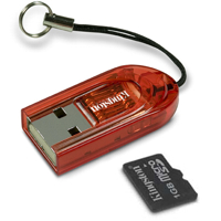  - KINGSTON MicroSD Card 2GB + USB reader