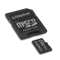  - KINGSTON MicroSD Card 2GB + adapter