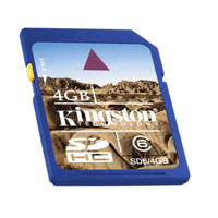  - Kingston SD High Capacity card 8GB Class6